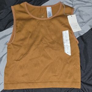 a new day Tan Sleeveless Tank Top